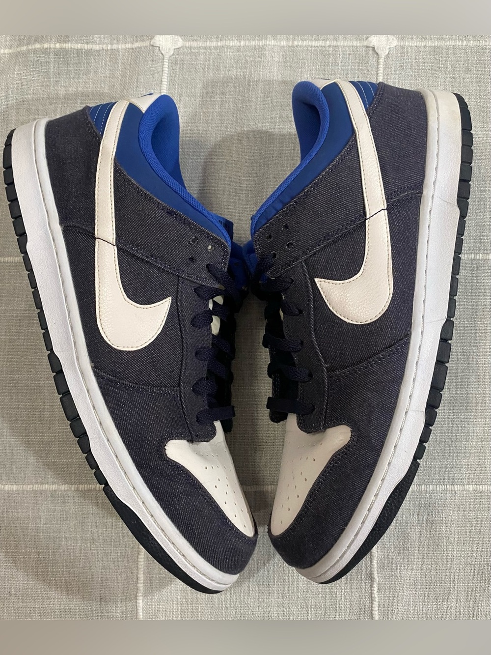 RARE Nike Dunk Low Blackened Denim Blue